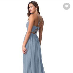 Azazie Aaida Dusty Blue A2 Dress